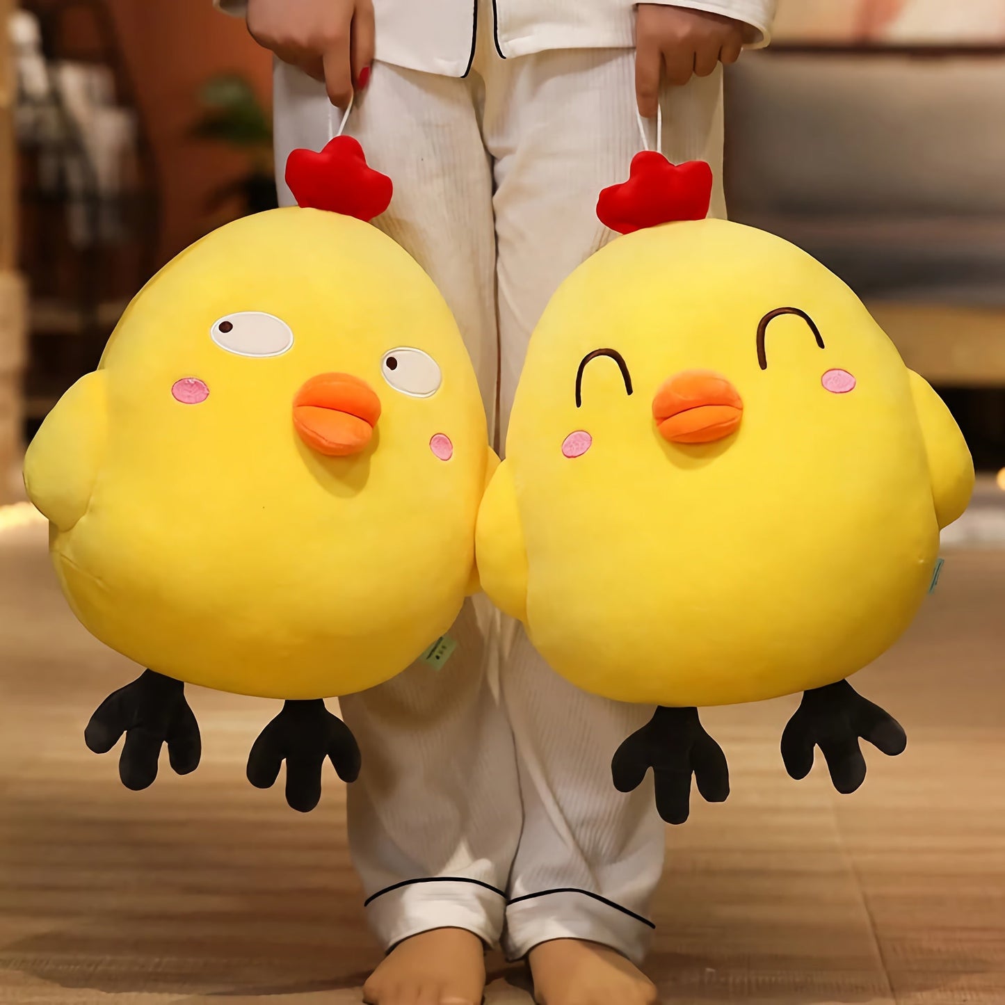 Peluches poussin dodu