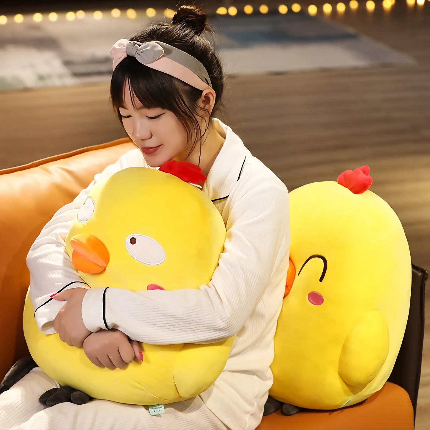 Peluches poussin dodu