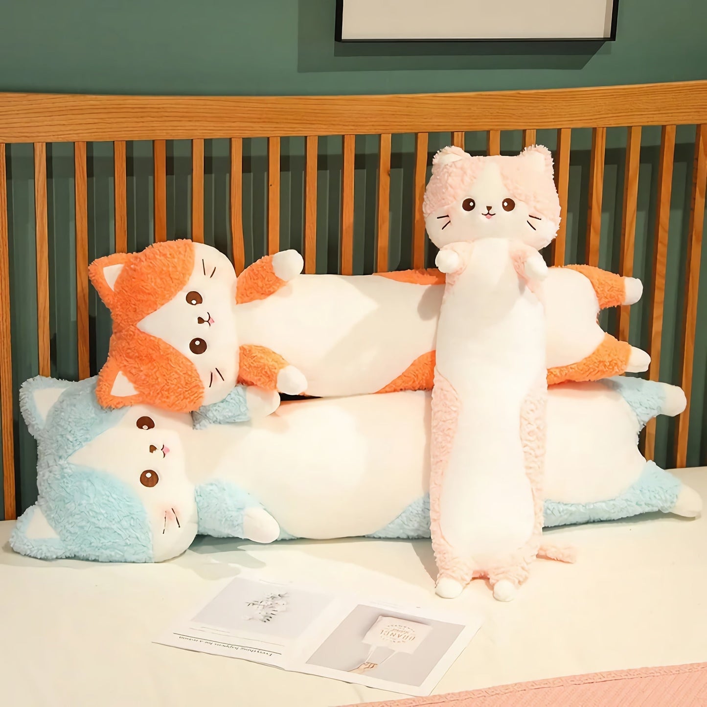 Peluche chatons Furry Tail extra longue