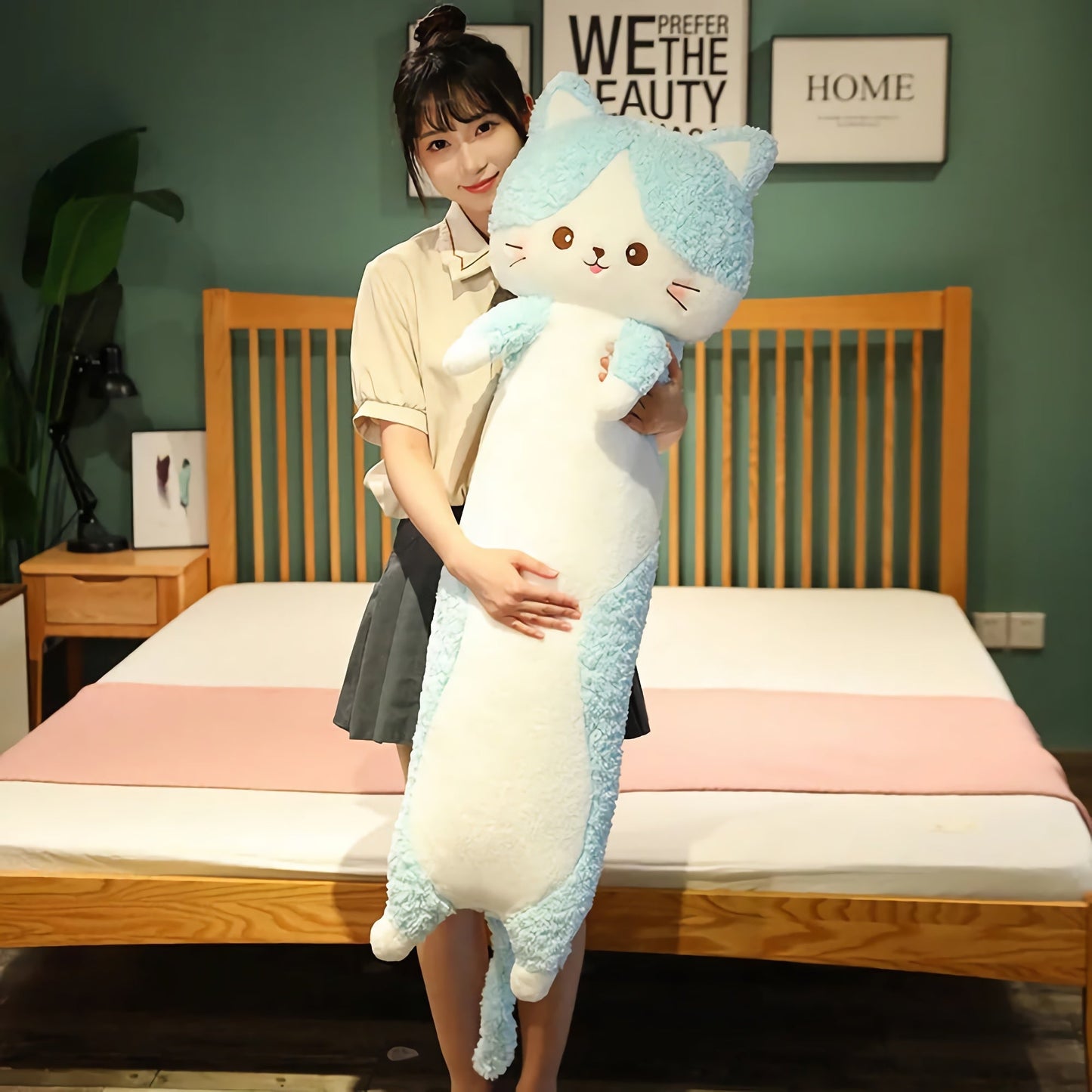 Peluche chatons Furry Tail extra longue