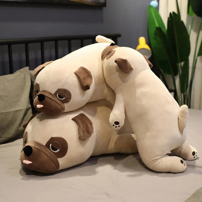 Peluche carlin paresseux en miche