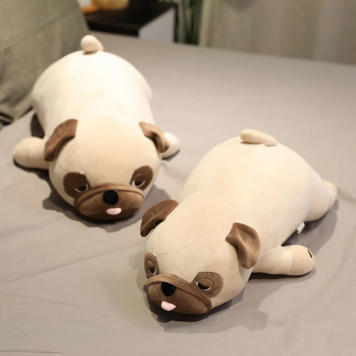 Peluche carlin paresseux en miche