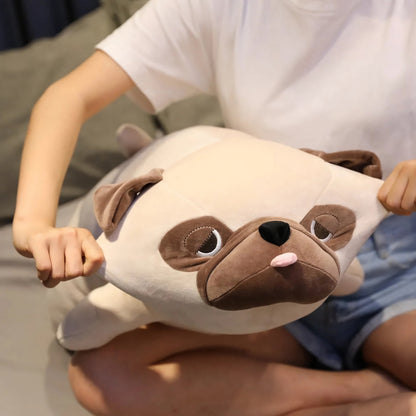 Peluche carlin paresseux en miche