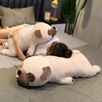 Peluche carlin paresseux en miche