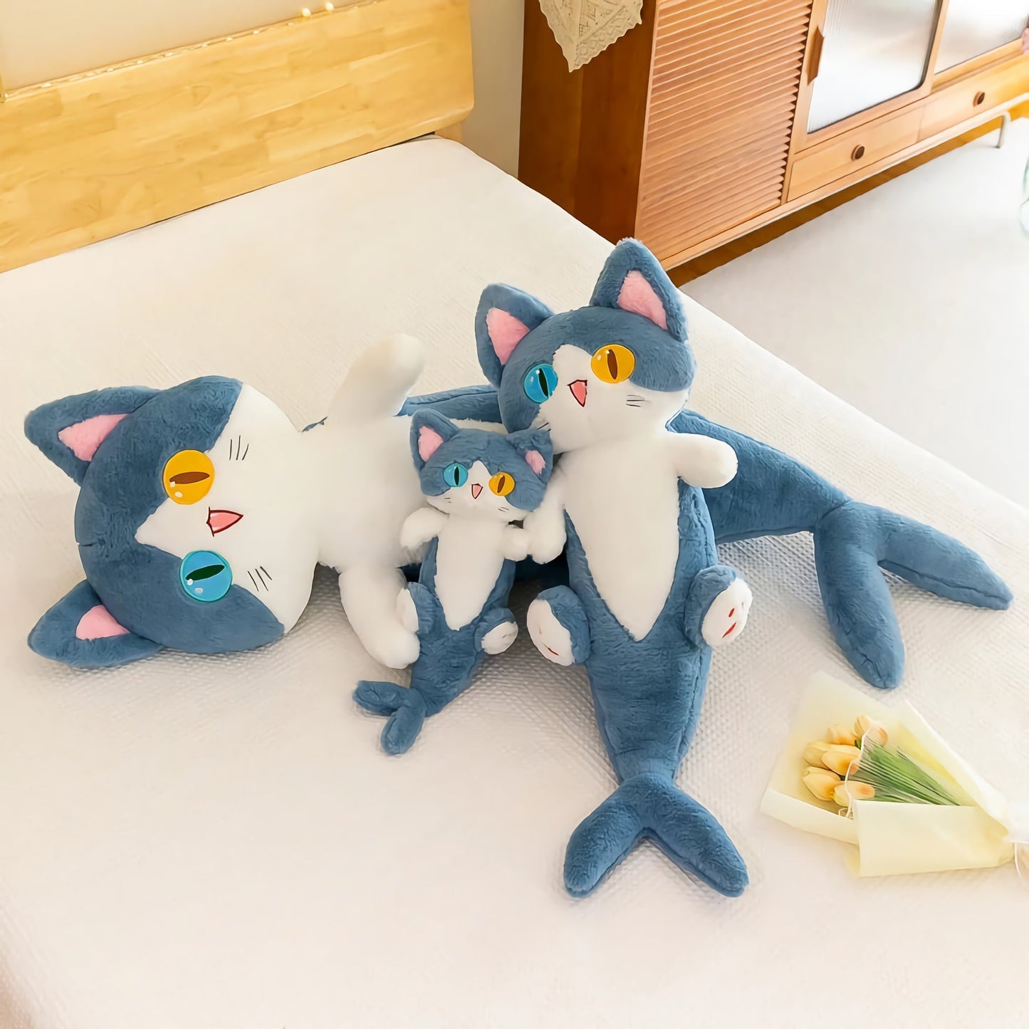 Meowrine, la peluche mystique requin-chat