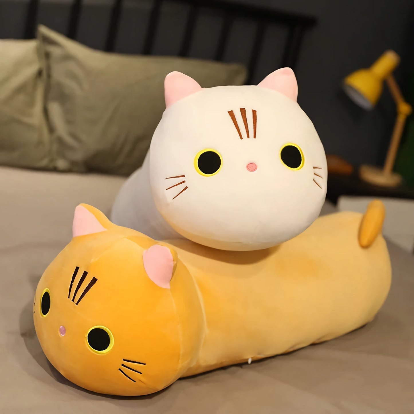 Neko Noodle, longue peluche chat