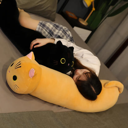 Neko Noodle, longue peluche chat