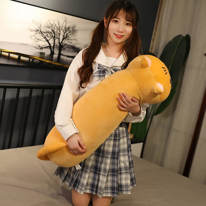 Neko Noodle, longue peluche chat