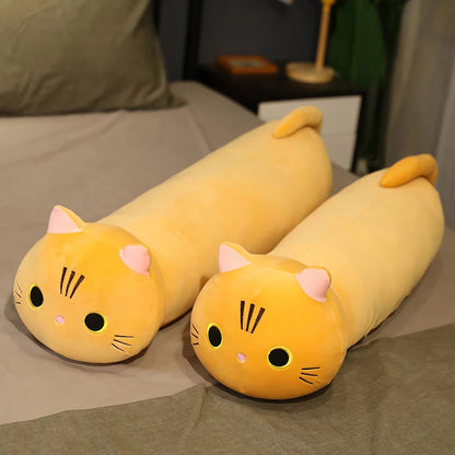 Neko Noodle, longue peluche chat