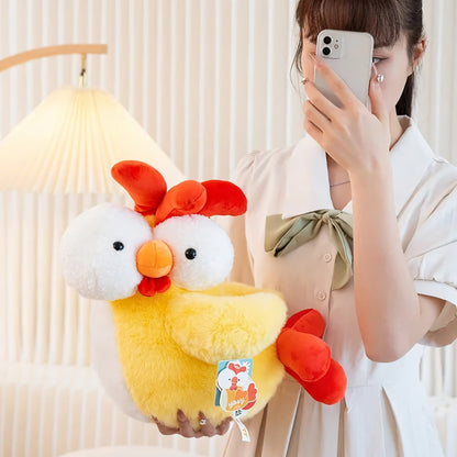 Plump Pecky, peluche câline