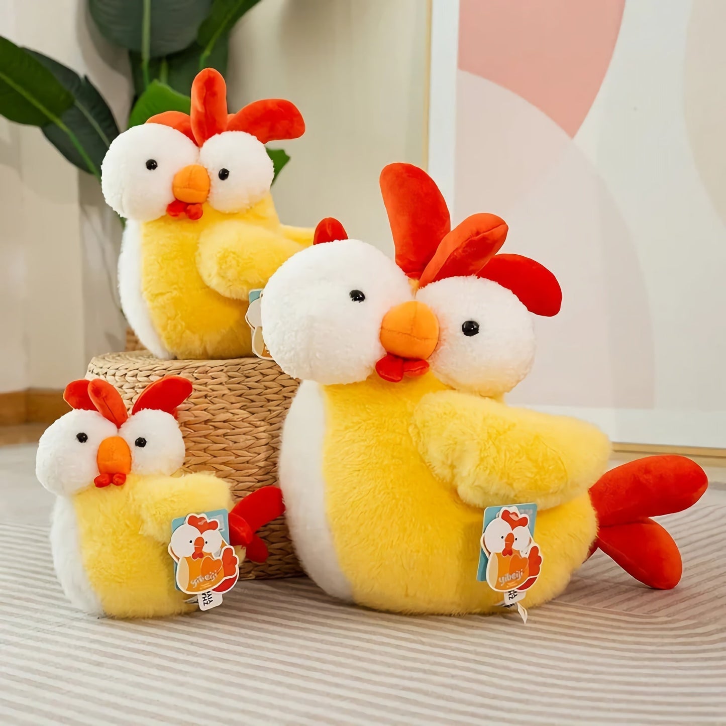 Plump Pecky, peluche câline