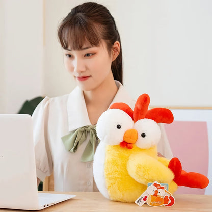 Plump Pecky, peluche câline
