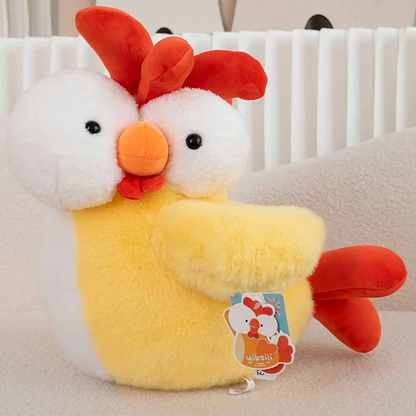 Plump Pecky, peluche câline