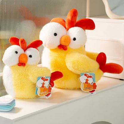 Plump Pecky, peluche câline