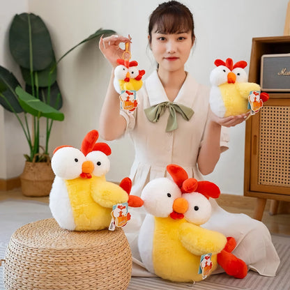 Plump Pecky, peluche câline