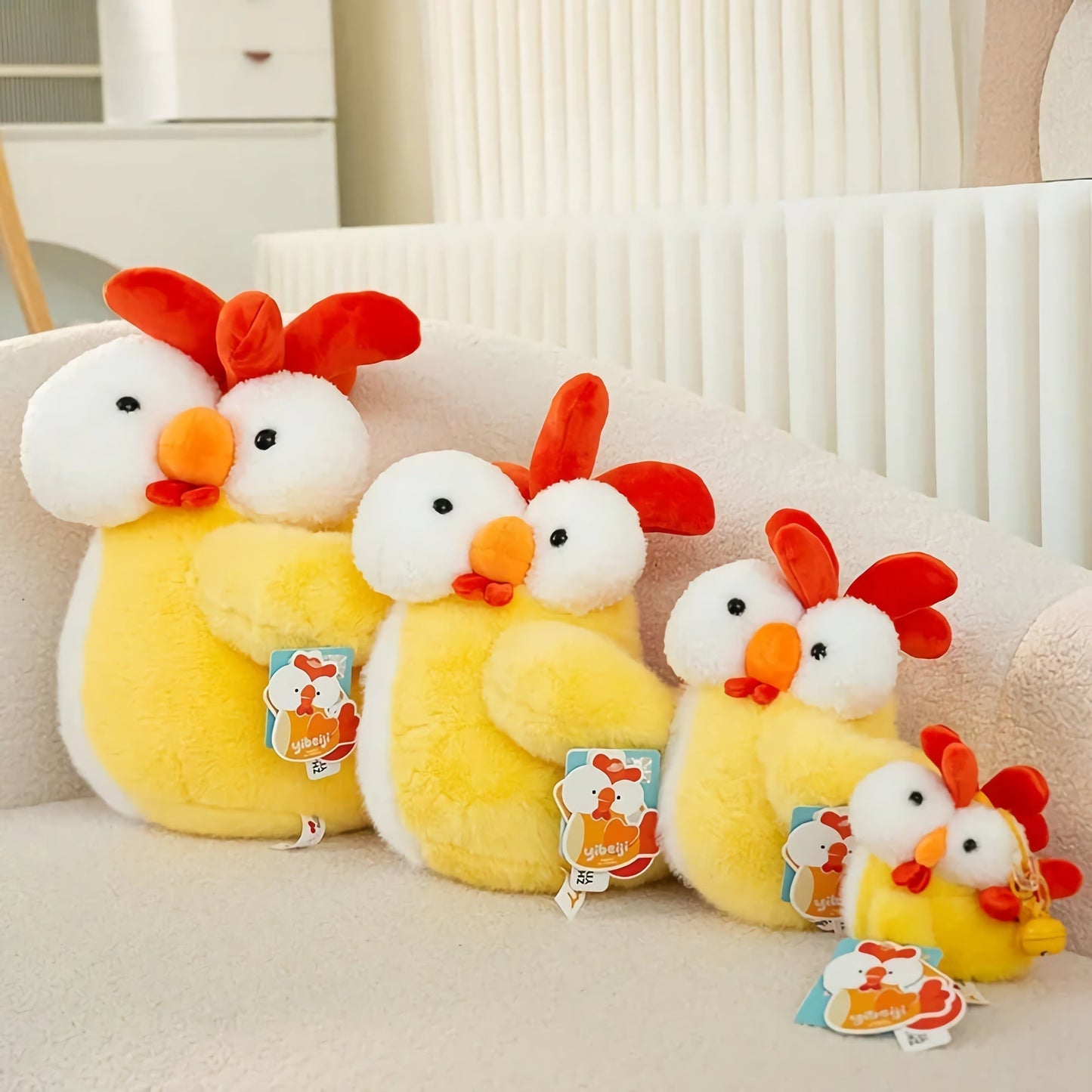 Plump Pecky, peluche câline