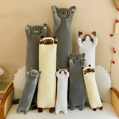 Peluches Stretchy Cat extra longues